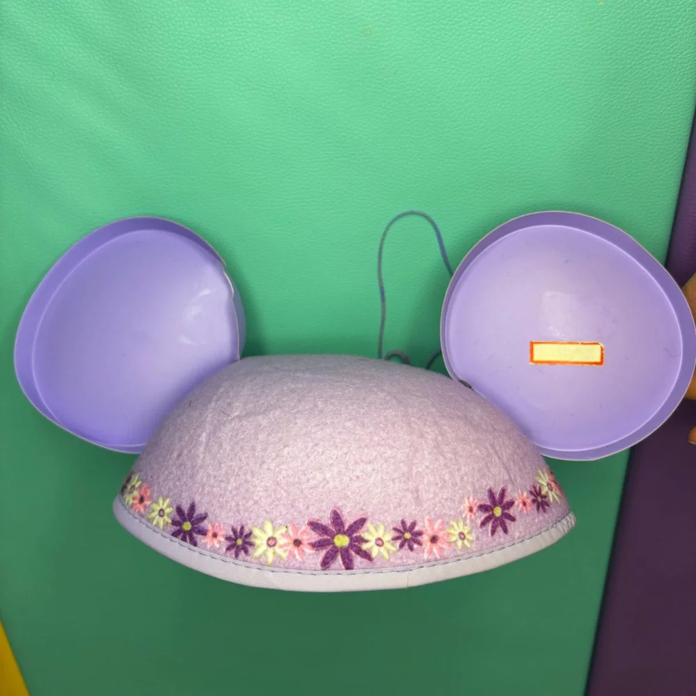 Disney Parks Vintage Tinker Bell Mickey‎ Mouse Ears Adult Size